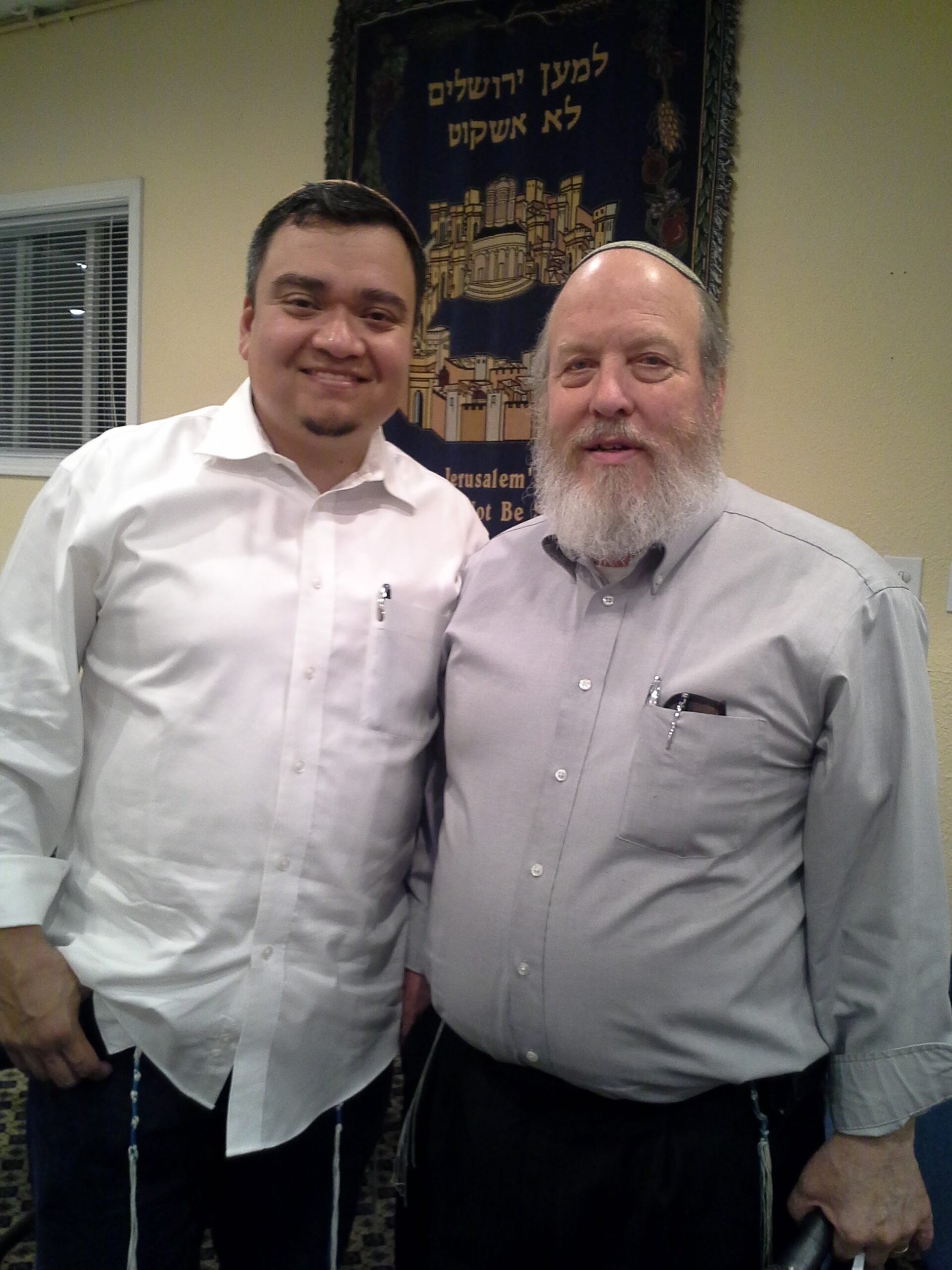 Michael Gonzales and Tim Hegg at Beit Hallel (2018)