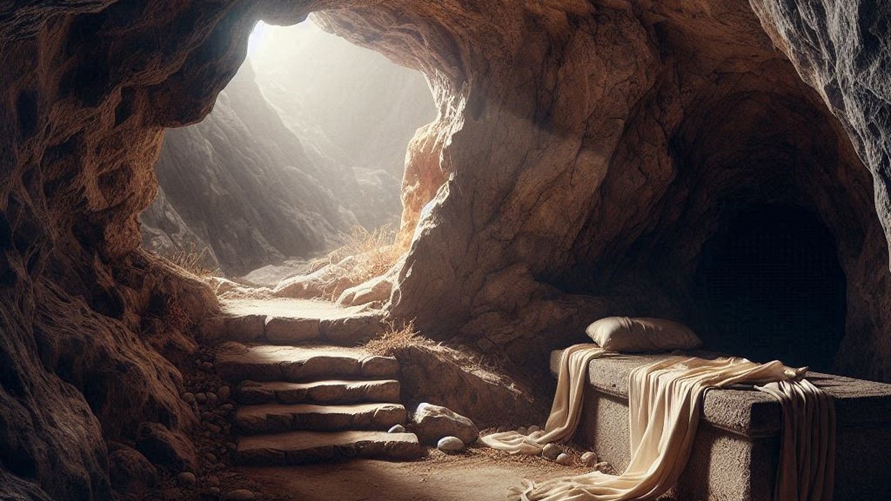 “Now on the first day of the week Mary Magdalene came early to the tomb, while it was still dark, and saw the stone already taken away from the tomb.” – John 20:1