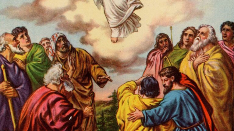 “And after He had said these things, He was lifted up while they were looking on, and a cloud received Him out of their sight.” - Acts 1:9