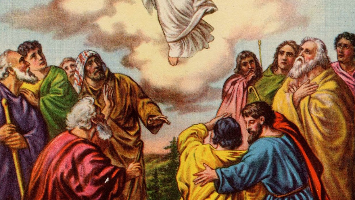 “And after He had said these things, He was lifted up while they were looking on, and a cloud received Him out of their sight.” - Acts 1:9
